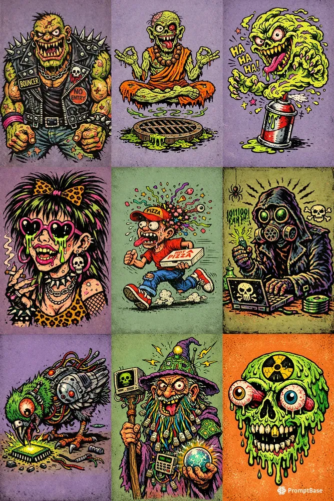 The Grotesque Genesis Packs