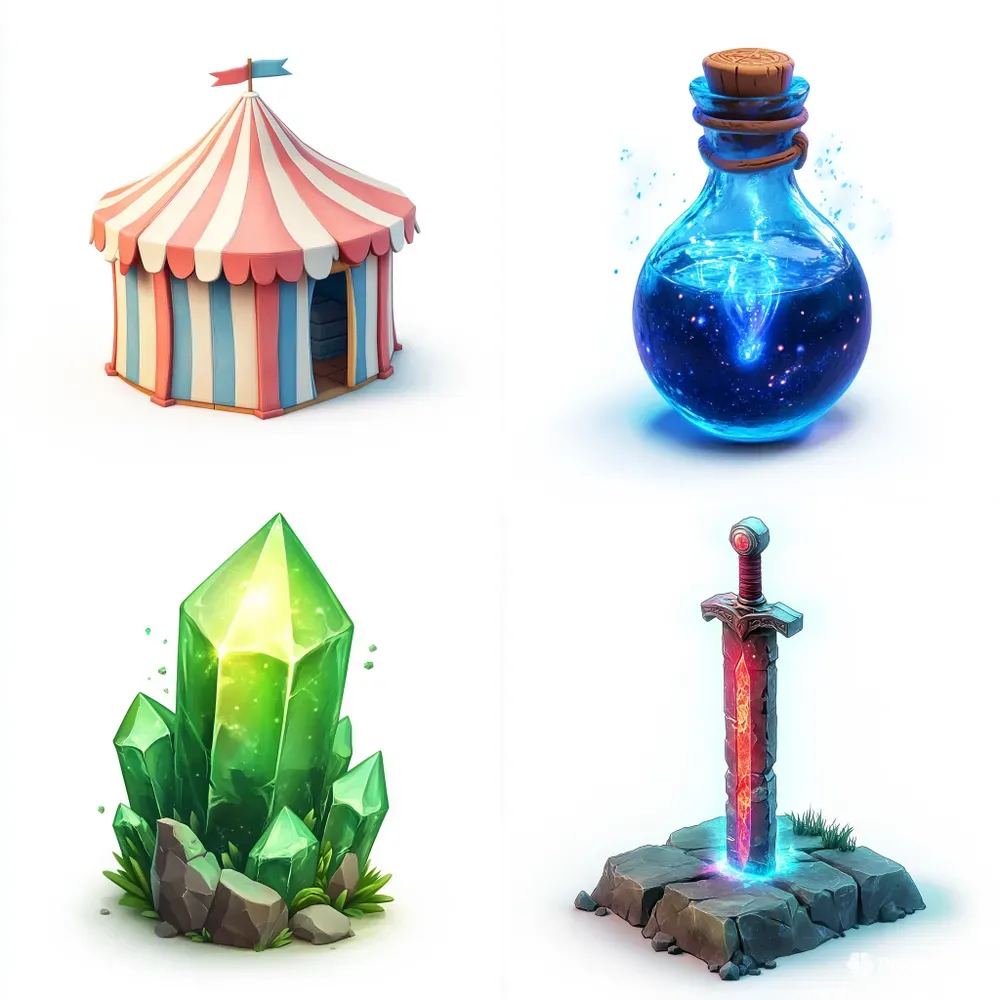 Isometric Game Asset Generator
