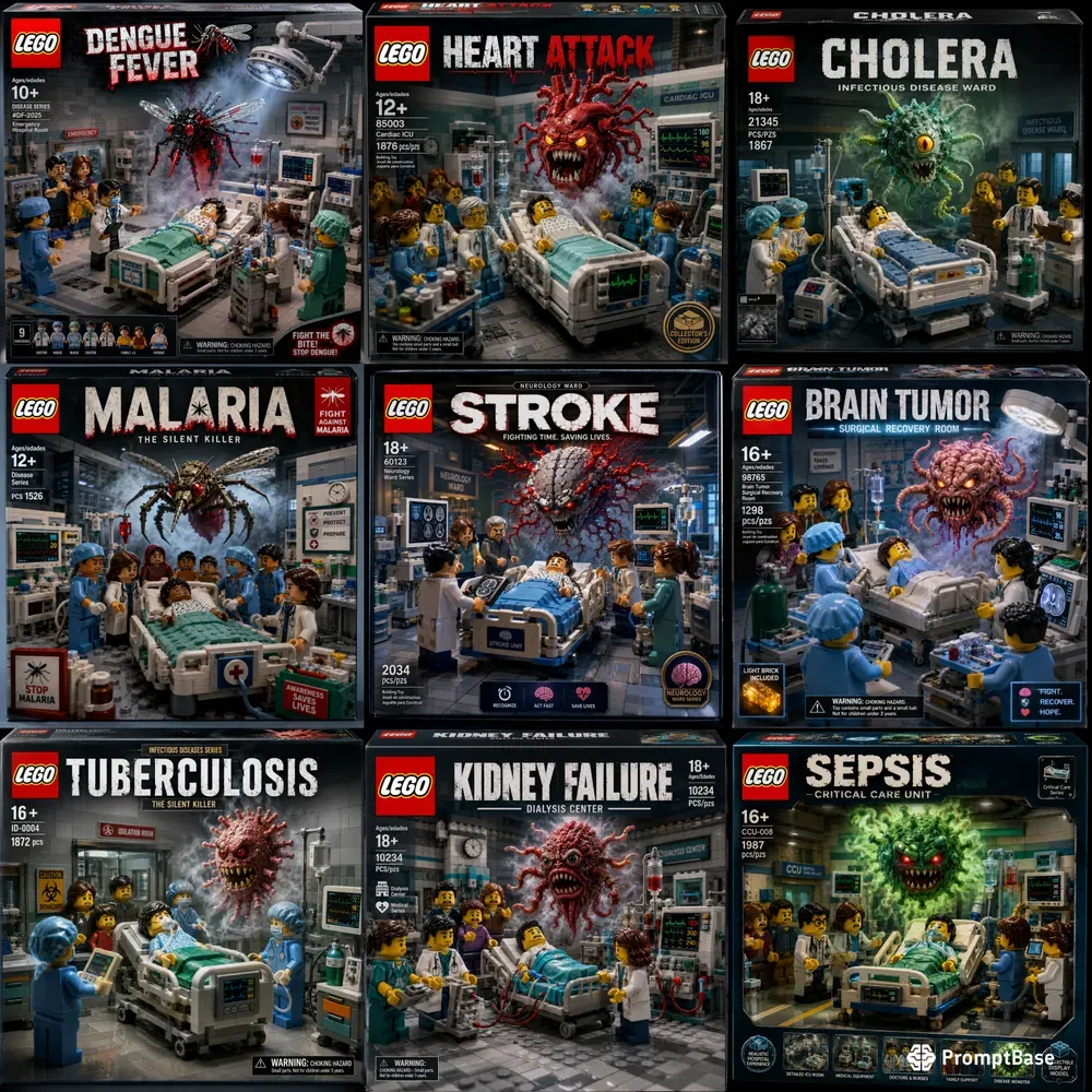 Lego Hospital Horrors