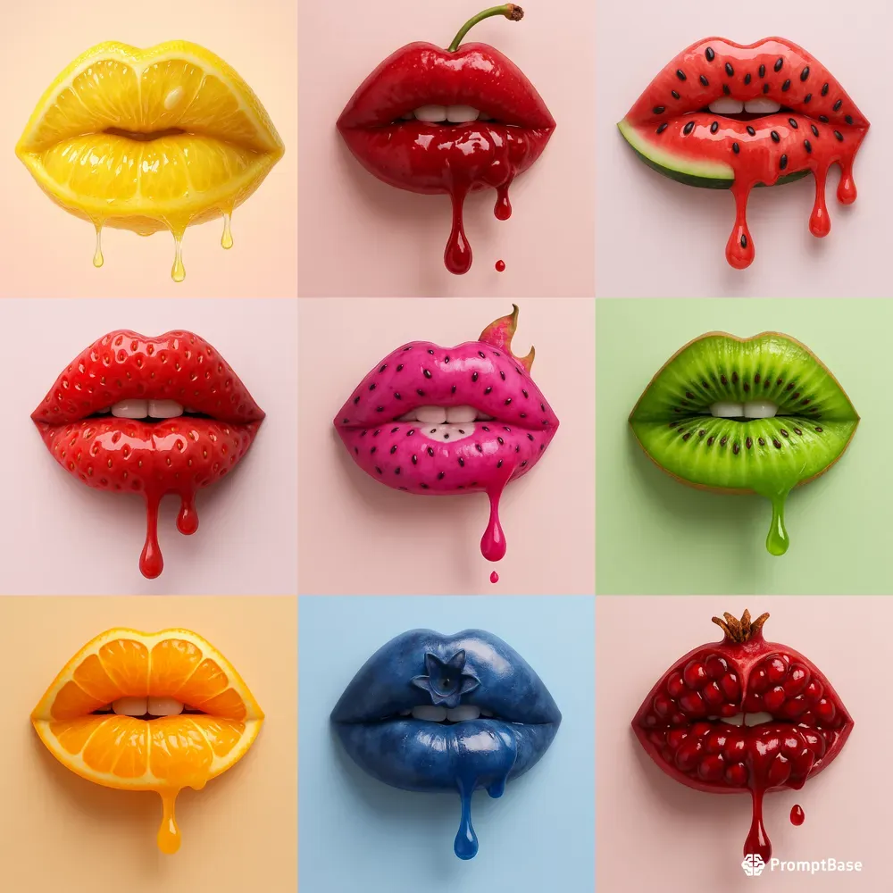 Fruity Lips Glossy Bite Collections
