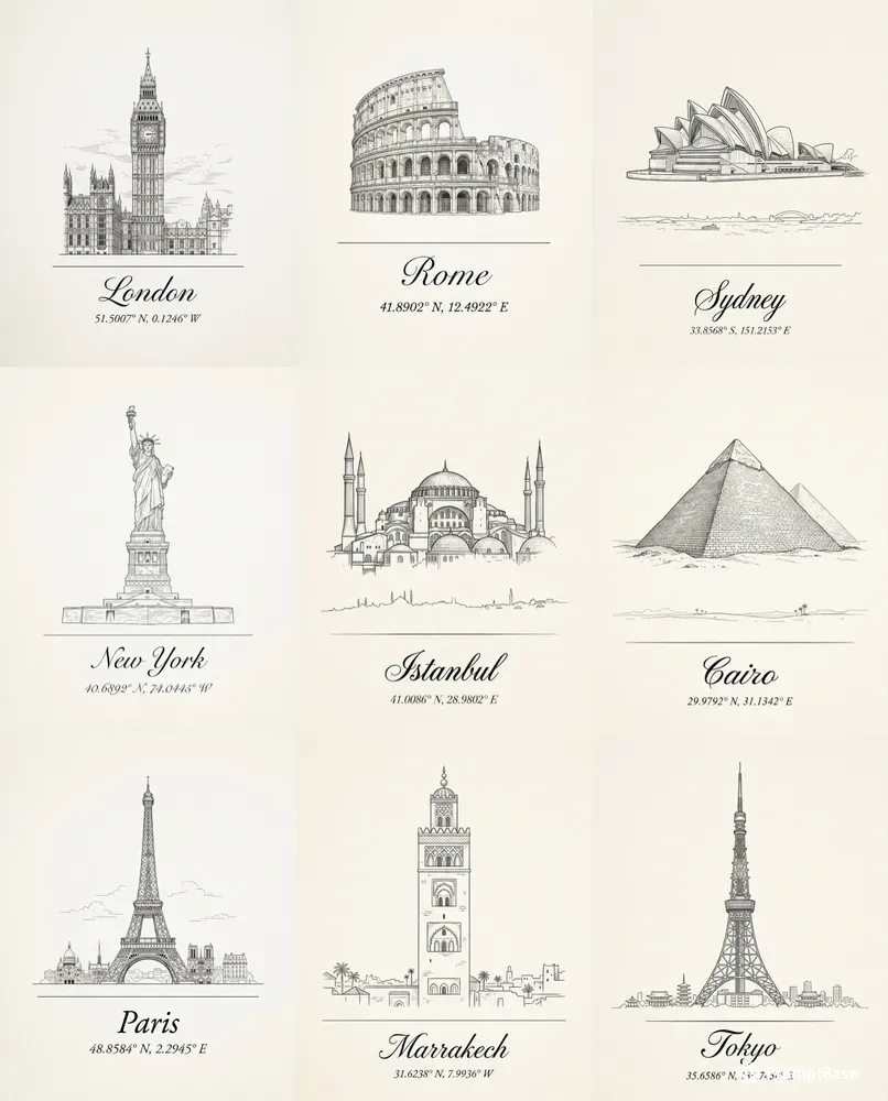 Minimalist Travel Posters