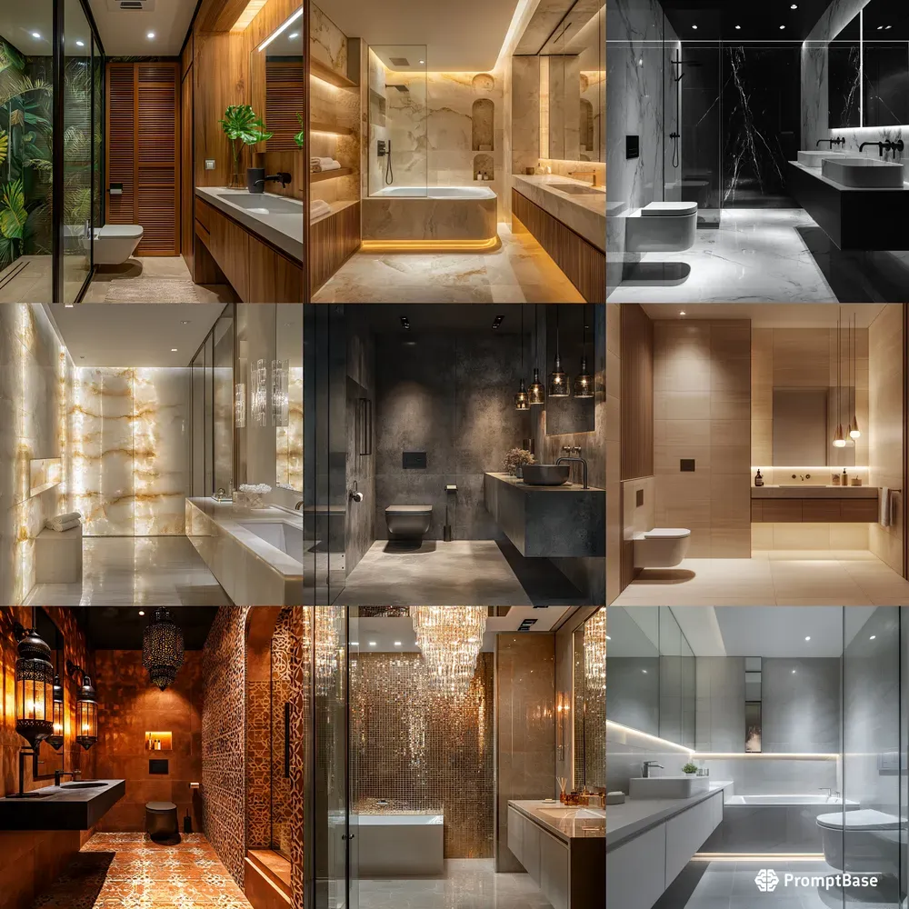Professional Bathroom Interior Designs