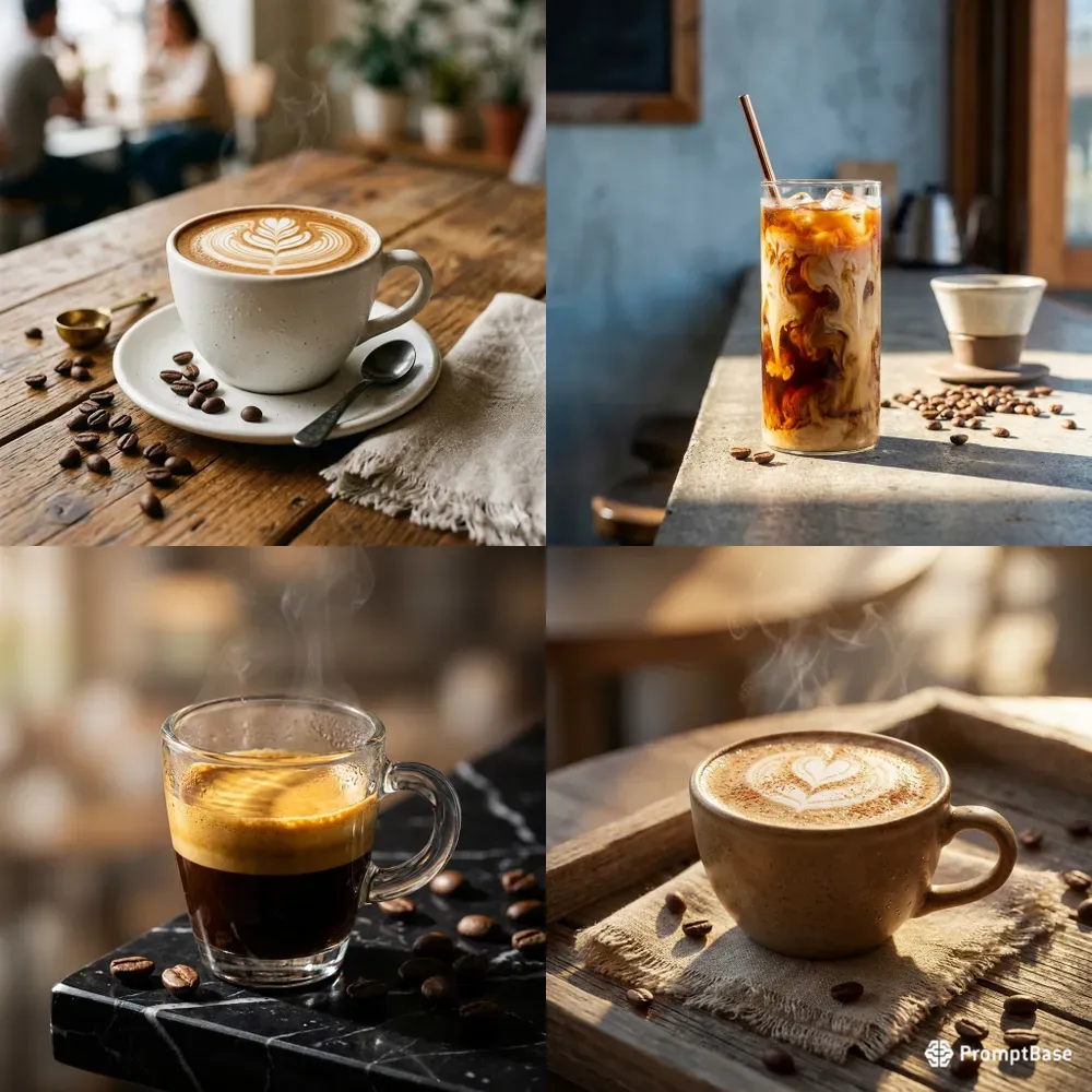 Cinematic Artisan Coffee Photography