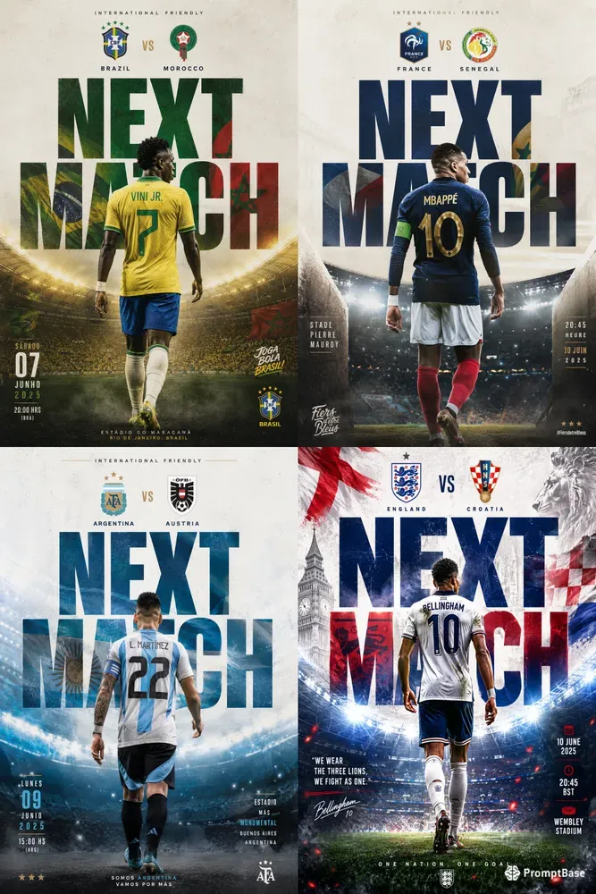 Cinematic Sports Campaign Designs