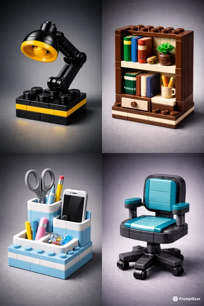 Lego Study Room Accessories Packs