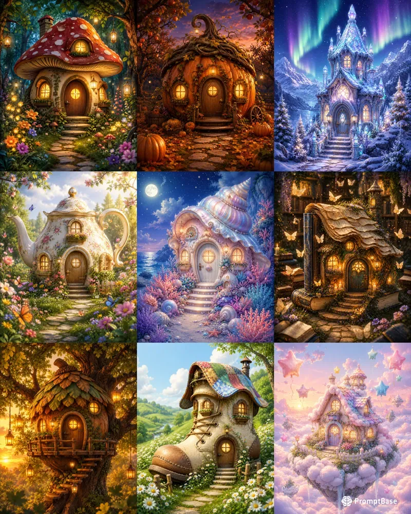 Whimsical Storybook House Makers