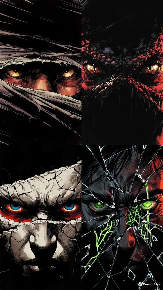 Dark Comic Intensities