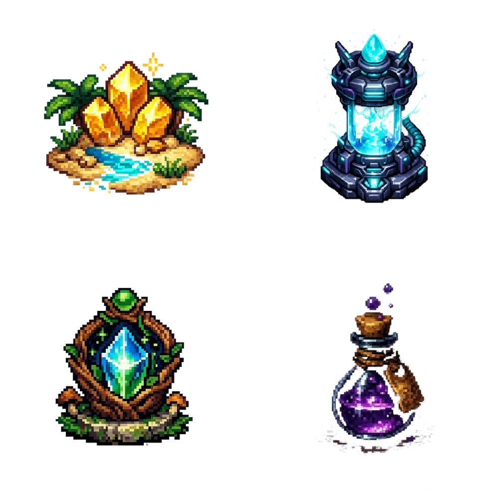 Pixel Icons Generator