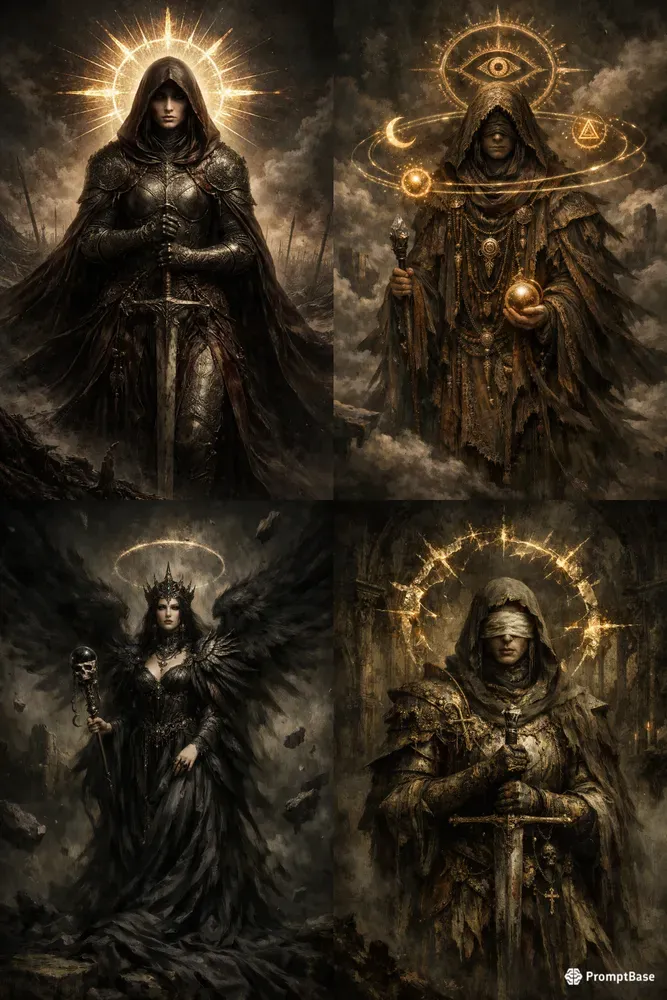 Cinematic Surreal Character Portraits