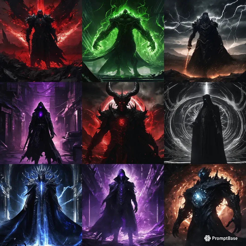 Dark Energy Anime Villains