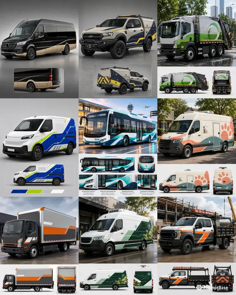 Commercial Vehicle Fleet Liveries