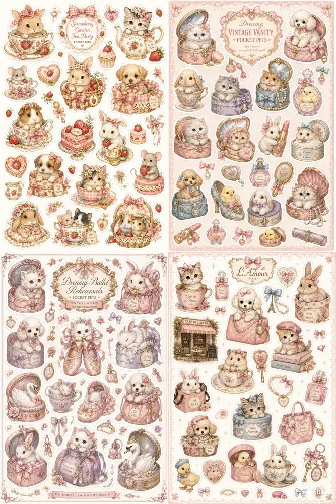 Coquette Pocket Pet Sticker Generator
