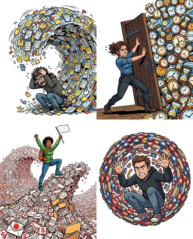 Overload Modern Struggle Metaphors