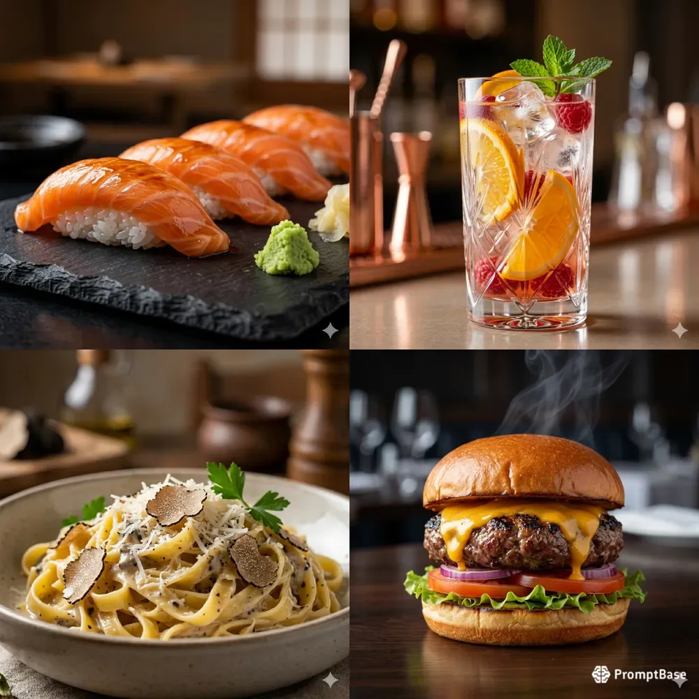 Realistic Gourmet Food Commercials