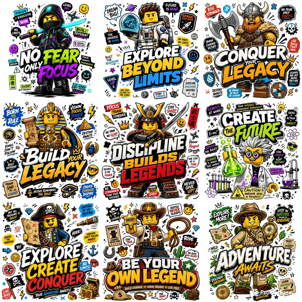 Lego Urban Hype Characters