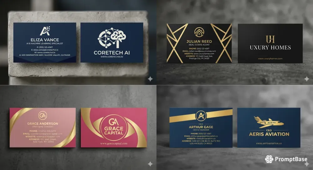 Modern Business Card Generator