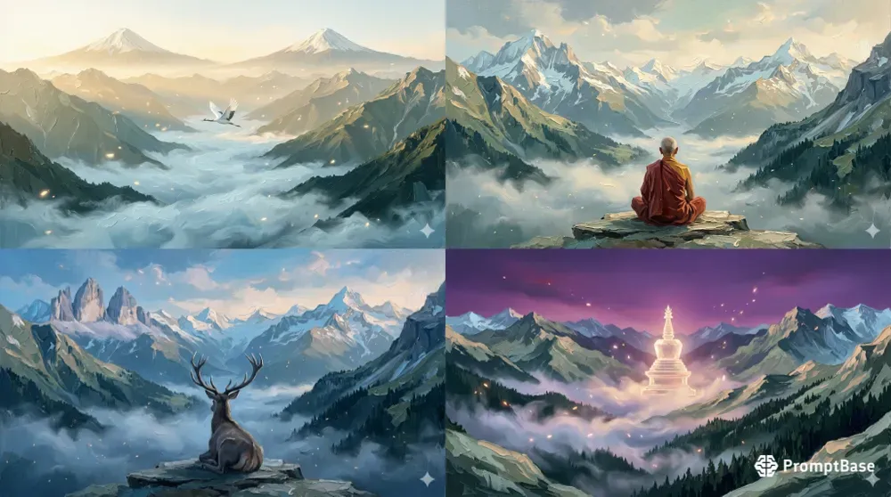 Alpine Meditation Mindfulness Wallpapers