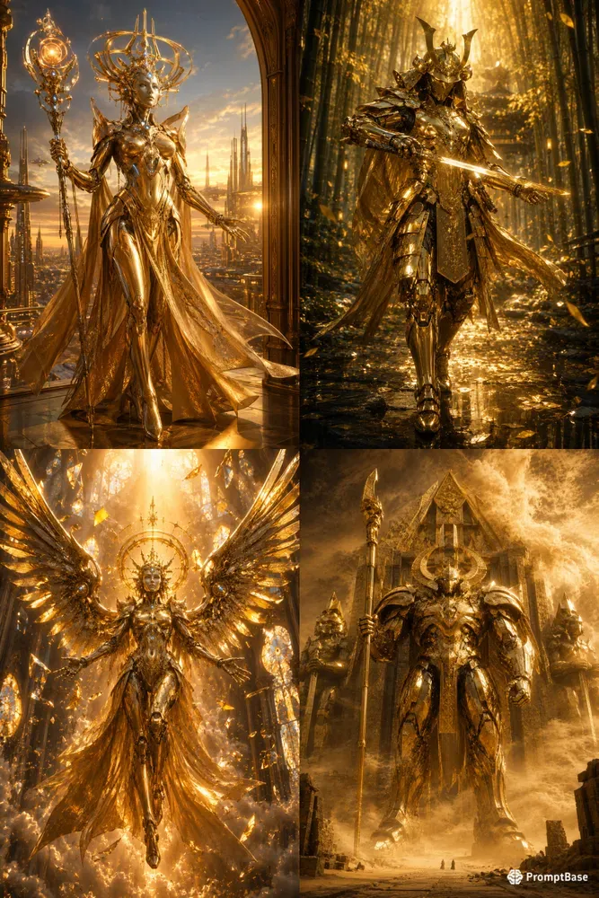 Majestic Sci Fi Robot Royalties