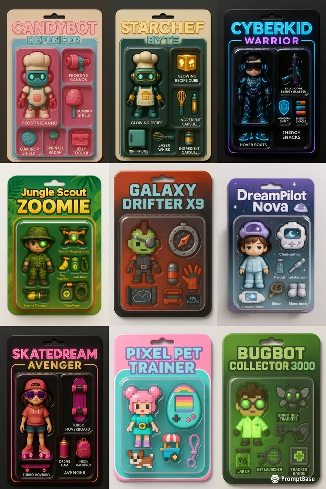 Toy Blister Pack Generator