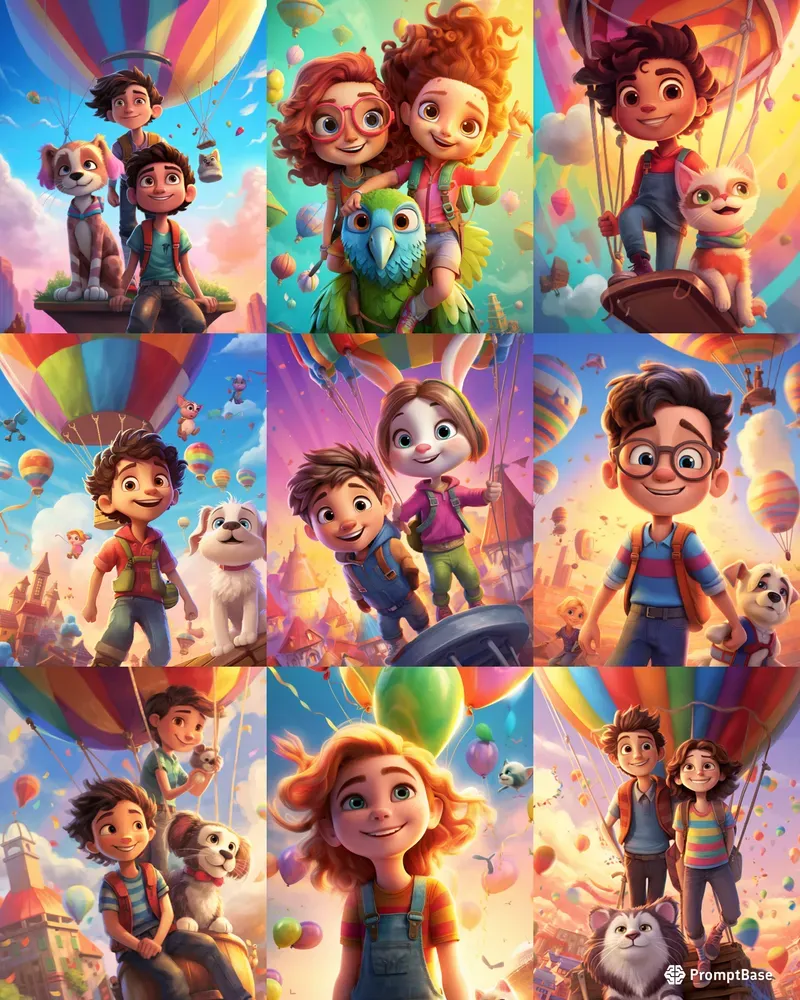 Childrens Book Covers Pixarstyle