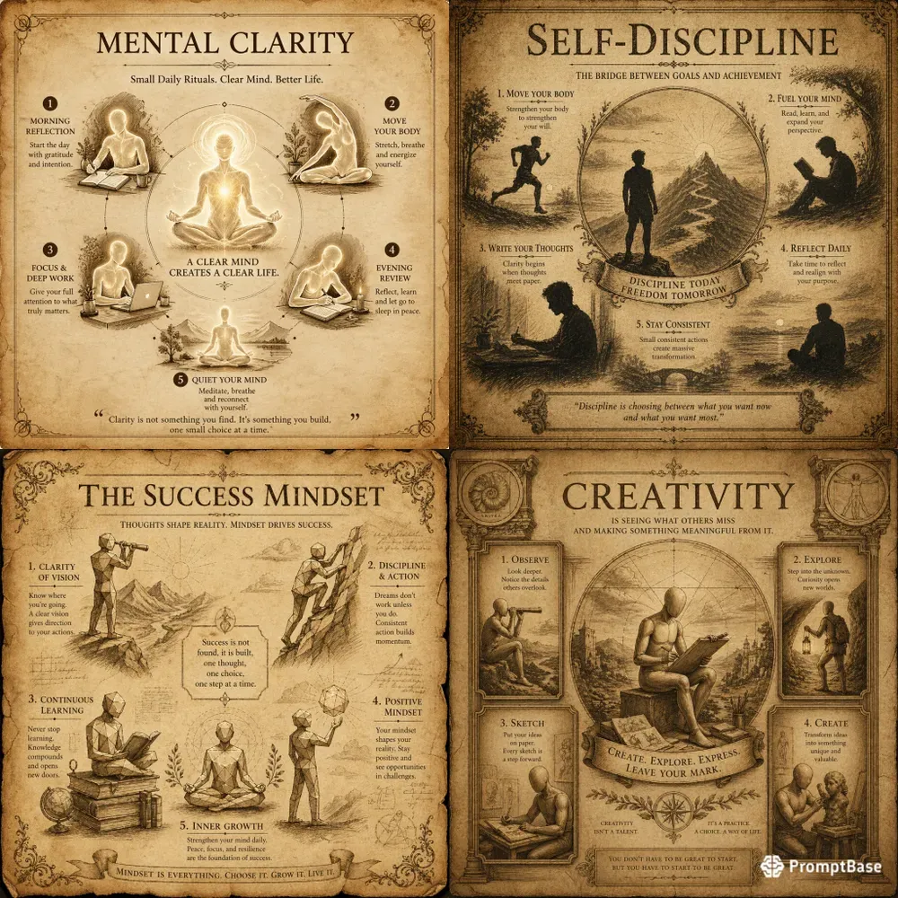 Timeless Habit Posters For Growth