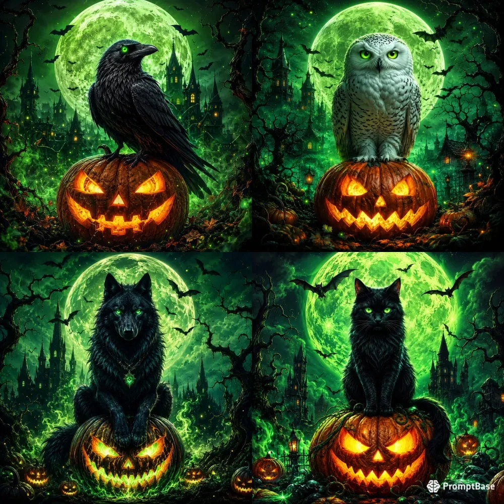 Halloween Fantasy Creatures