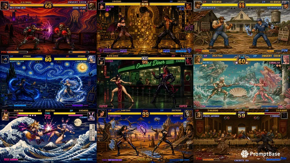 Classic Art Battle Arena Generator