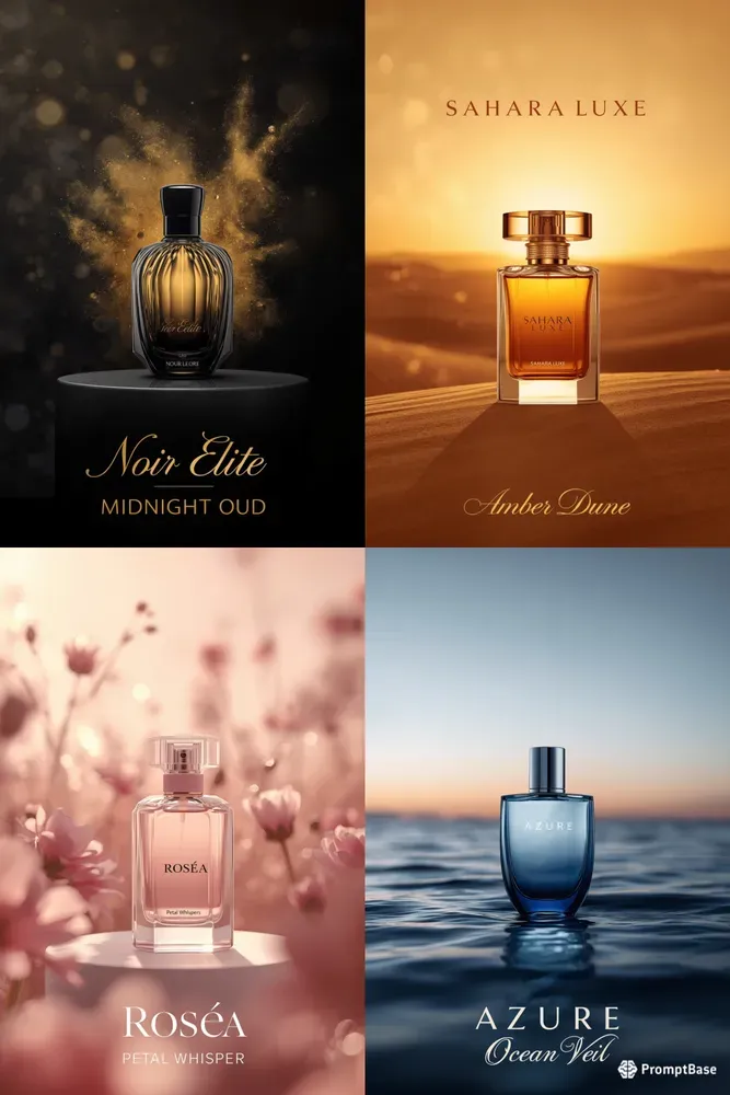 Editorial Premium Perfume Advertising