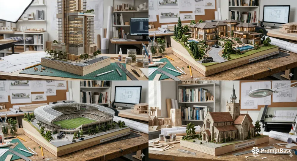 Free Architectural Maquettes