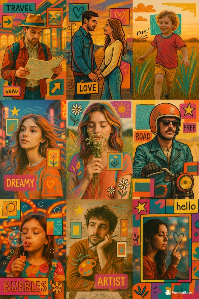 Handdrawn Digital Portraits