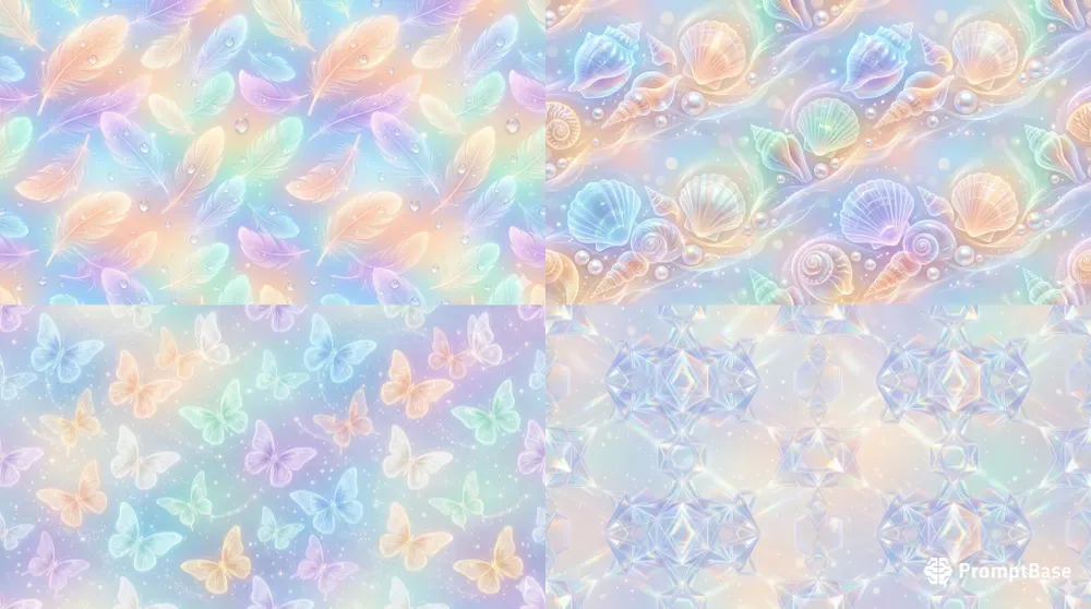 Translucent Glow Pro Seamless Patterns