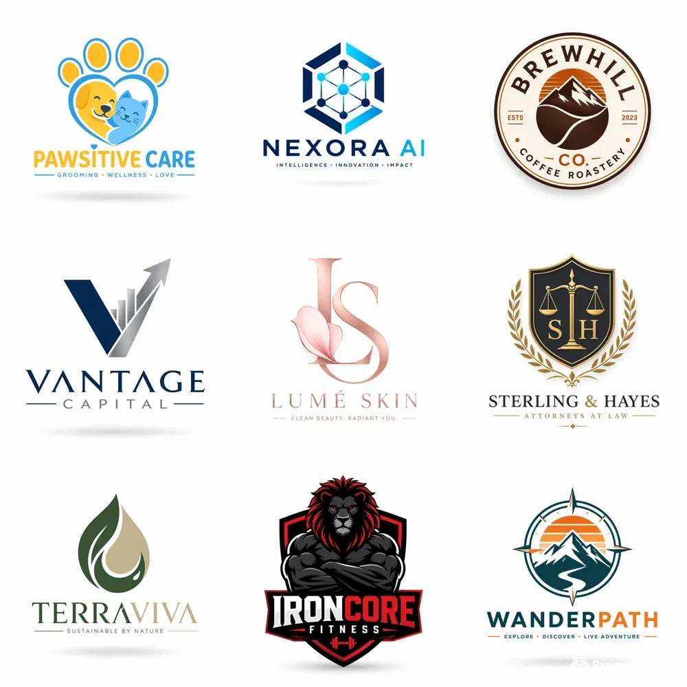 Premium Customizable Brand Logo Studios