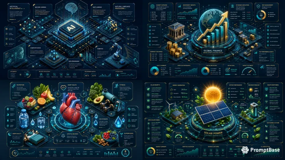 Professional Listicle Infographics