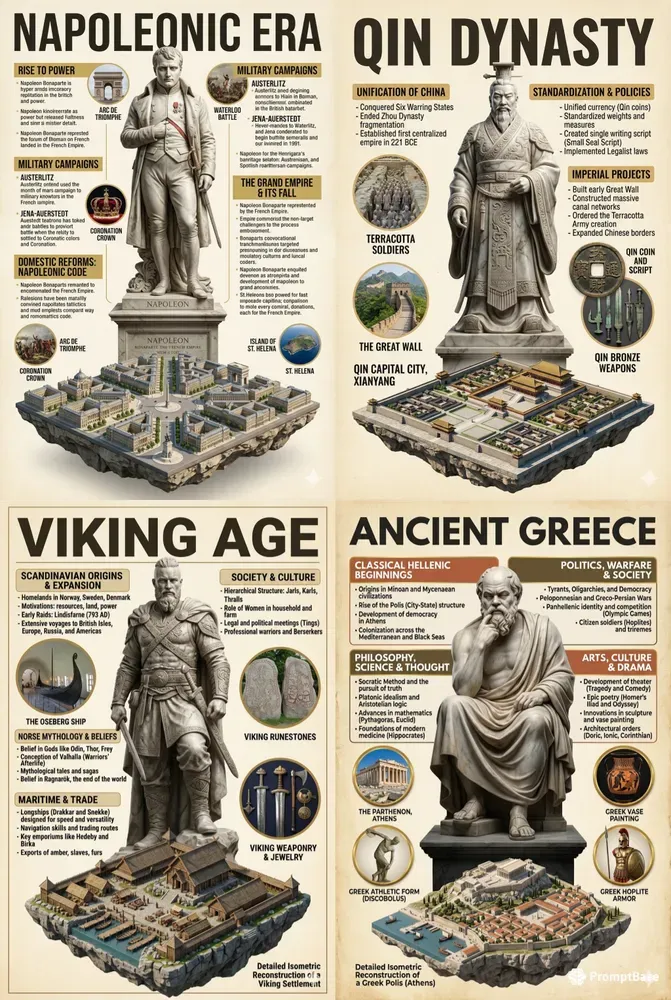 Historical Infographic Poster Creators