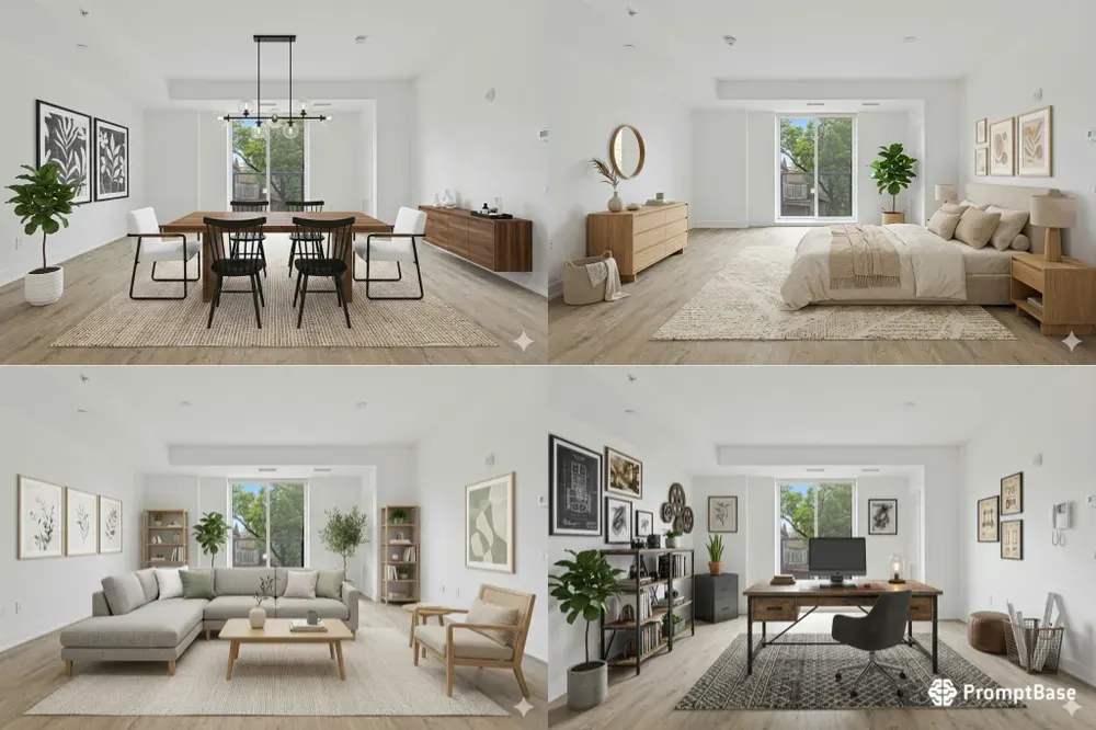 Virtual Staging With Interior Furniture