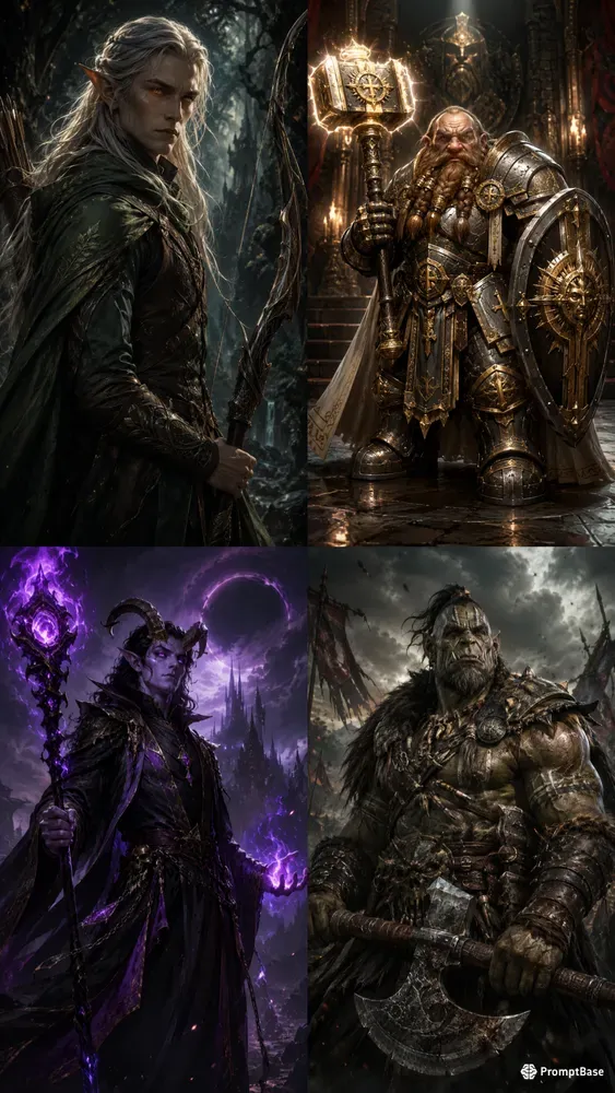 DnD Character Portrait RPG Art