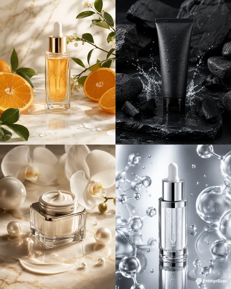 Premium Skincare Product Ad Productions