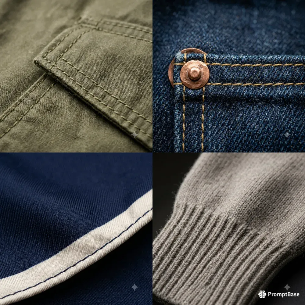 Fashion Material Construction Detail Builders