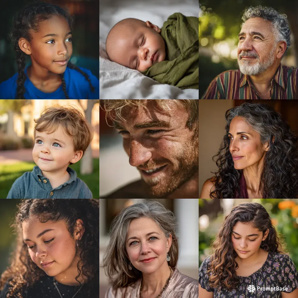 Realistic People No Plastic Skin