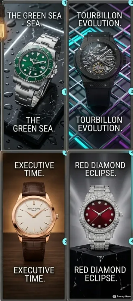 Luxury Watch Advertisements