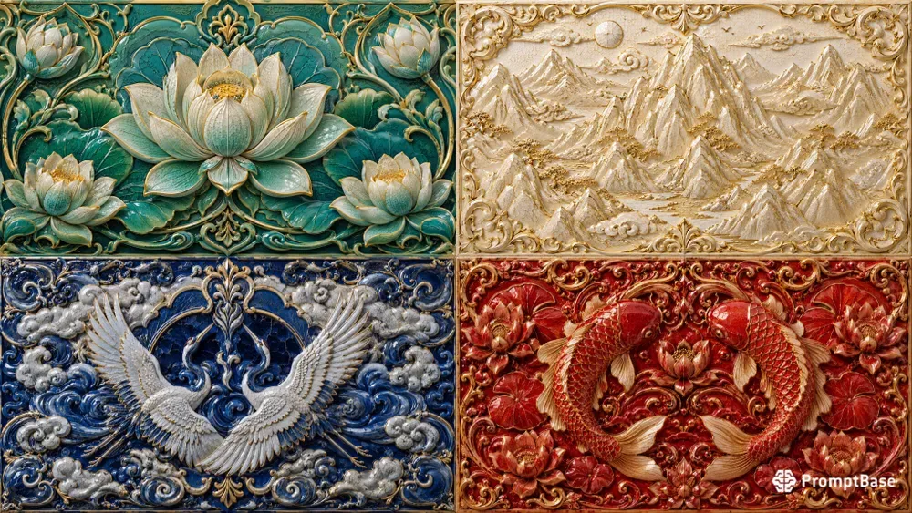 Digital Architectural Wall Panel Assets