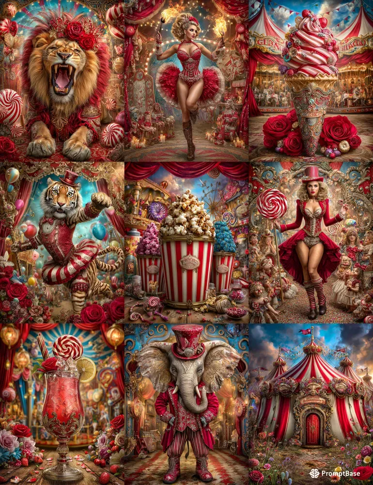 Vintage Circus Girl Junk Journals