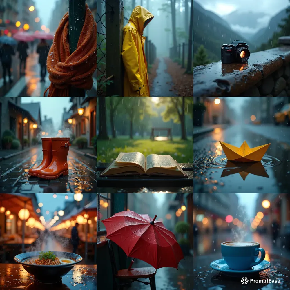 Wet Weather Object Shots