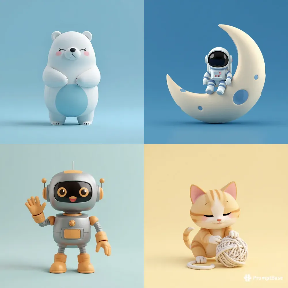 3D Cute Character Mascot Creators
