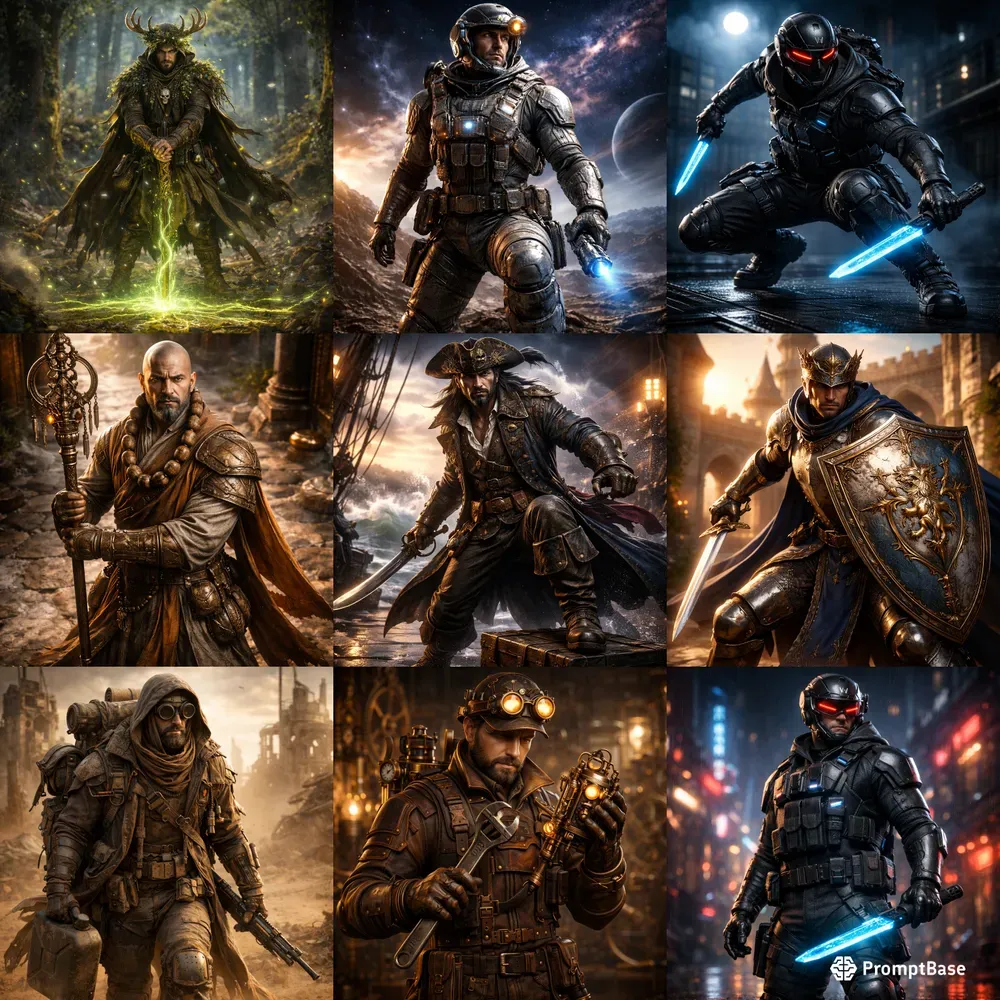 Cinematic 3D Characters