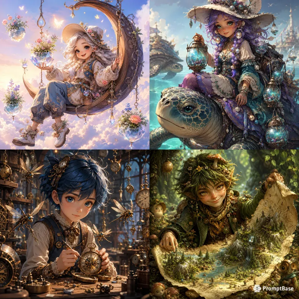 Whimsical Dreamer Portraits