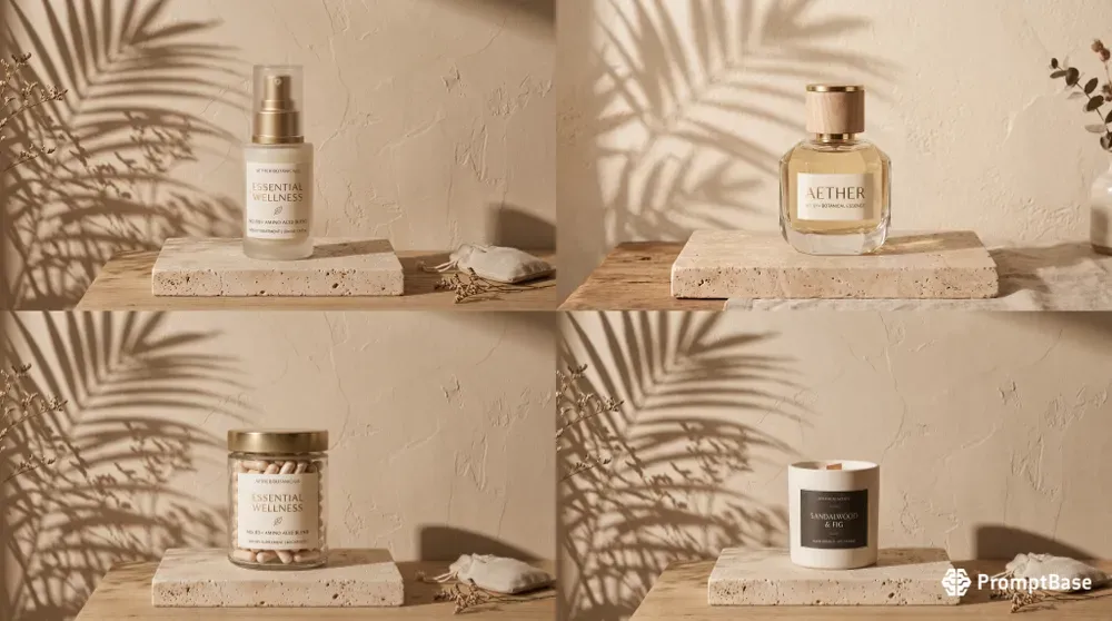 Aesthetic Minimalist Product Mockups