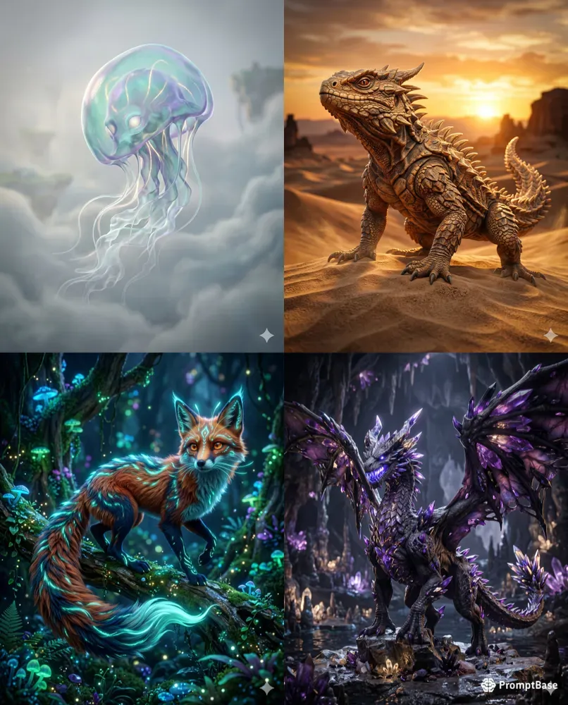 Stylized 3D Creature Generator