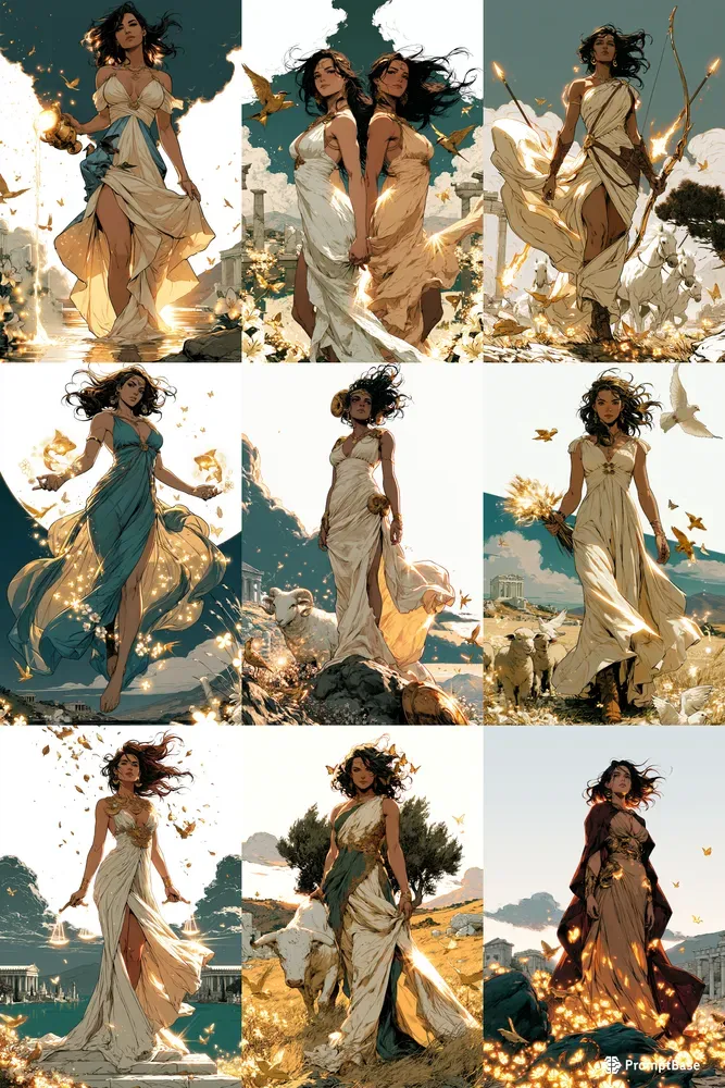 Greek Zodiac Goddesses