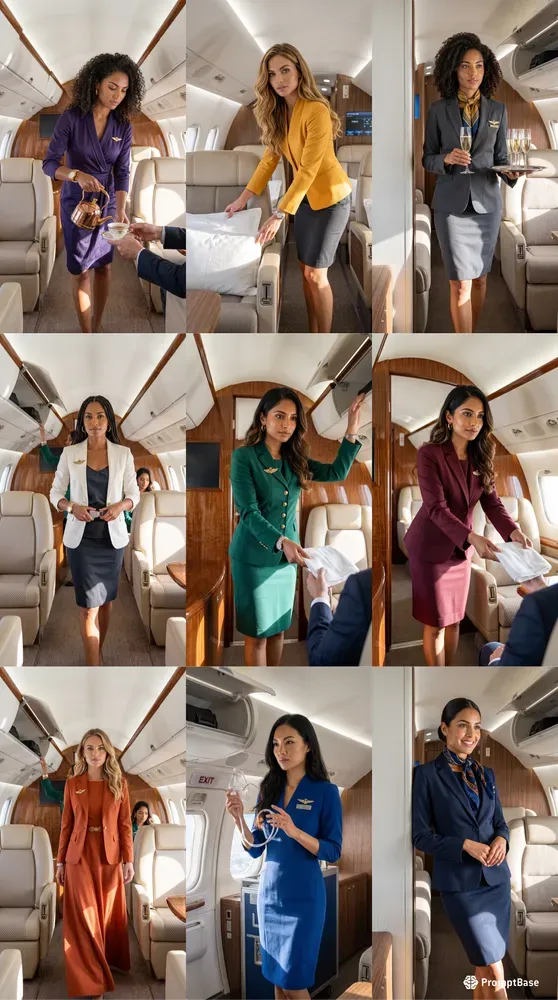 The Luxury Flight Attendant Series